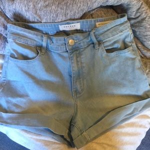 Pacsun Super Stretch Shortie Jean Shorts